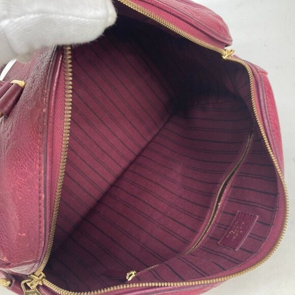 LOUIS VUITTON M40755 MonogramEmpreinte Speedy-Bandouliere30 Shoulder Bag - Picture 12 of 16